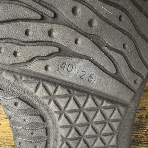 ONCAI Orthotic Sandals Slides Mens Sz 7.5 Brown Hook Loop Plantar Fasciitis - Picture 10 of 10